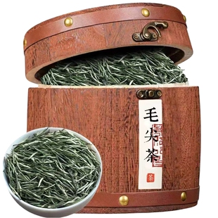 毛尖茶叶新茶木桶礼盒装250g