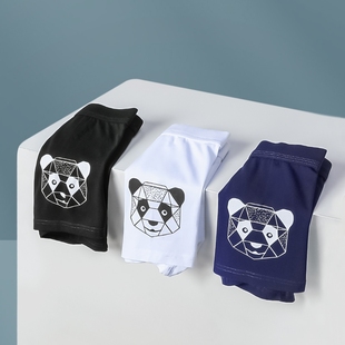 四角裤 夏季 薄款 男士 潮平脚短裤 男棉质平角裤 透气运动男式 头 内裤