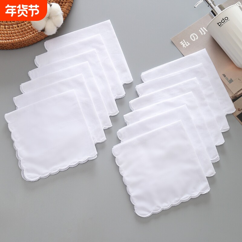 28厘米男女通用纯棉老式手帕全棉薄款柔软舒适手绢刺绣印花手巾