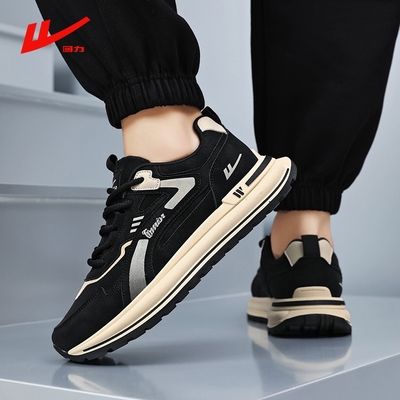 回力男鞋2025新款秋冬季运动鞋男款休闲百搭跑步男士软底老爹鞋