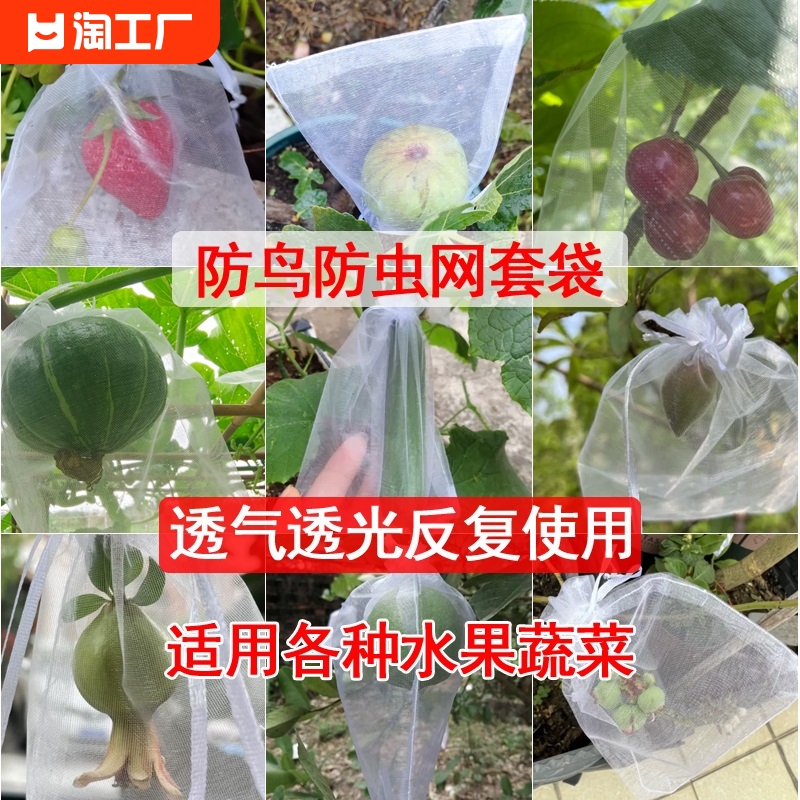 水果套袋果实网透气网套