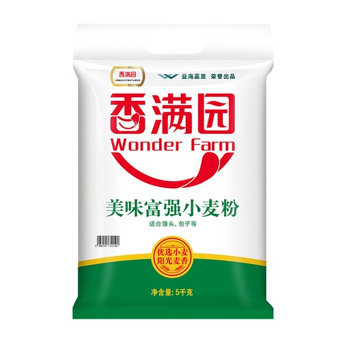 香满园美味富强小麦粉5kg
