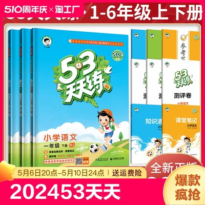 2024版53天天练人教版语数英