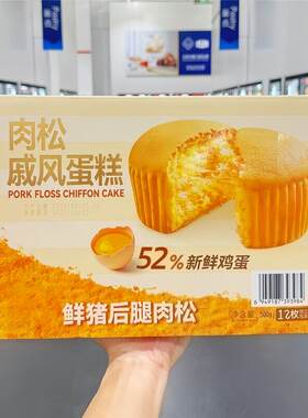戚风肉松蛋糕独立小包装办公室网
