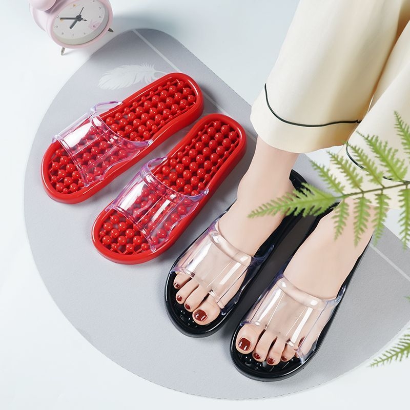 速干按摩鞋拖鞋浴室洗澡防滑镂空漏水家居男女情侣防臭夏室内足底