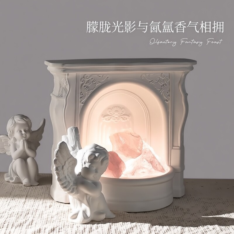 天使晶石壁炉香薰礼盒