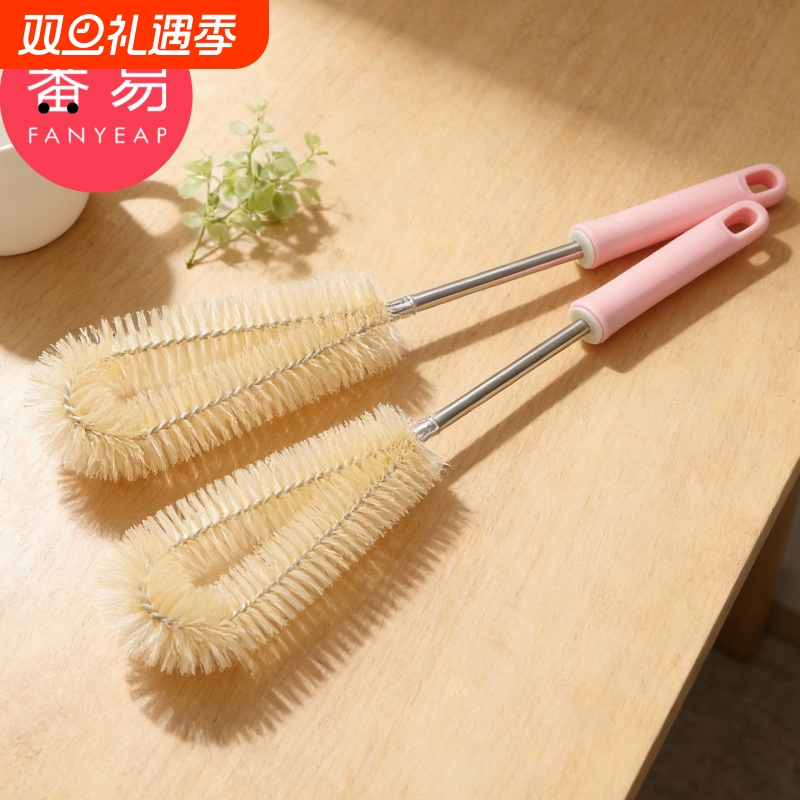 杯刷/硬毛A1vl001-多功能洗杯子硬毛刷子清洁刷水杯长柄杯刷瓶刷