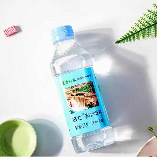 名仁原味苏打水375ml瓶