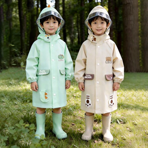 雨衣儿童男孩女孩幼儿园宝宝小学C生上学防暴雨2025书包位防水