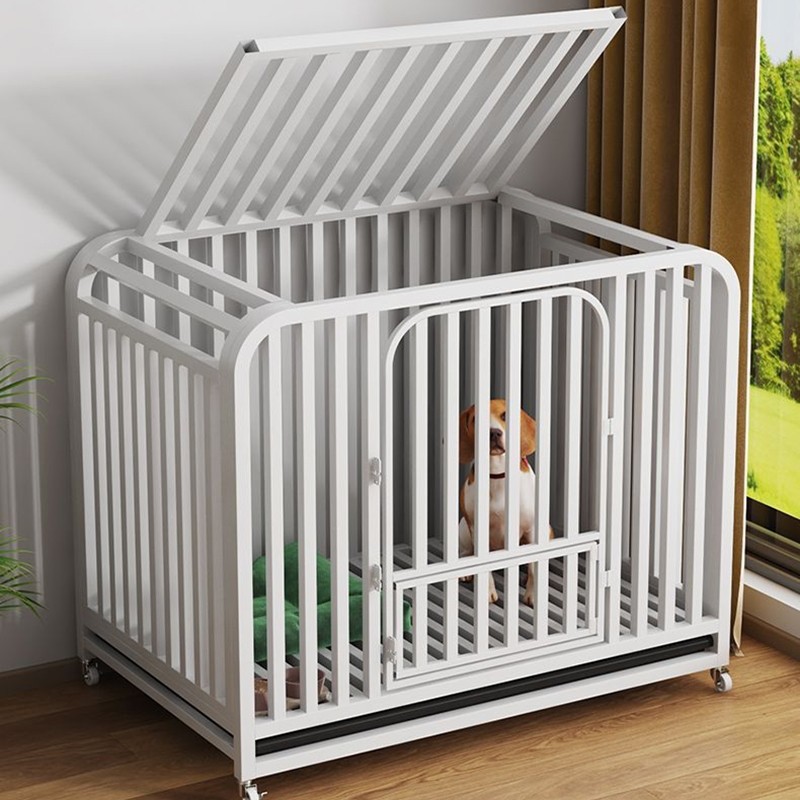 狗笼子大型犬中型带厕所分离室内金毛边牧拉布拉多专用特大号狗笼