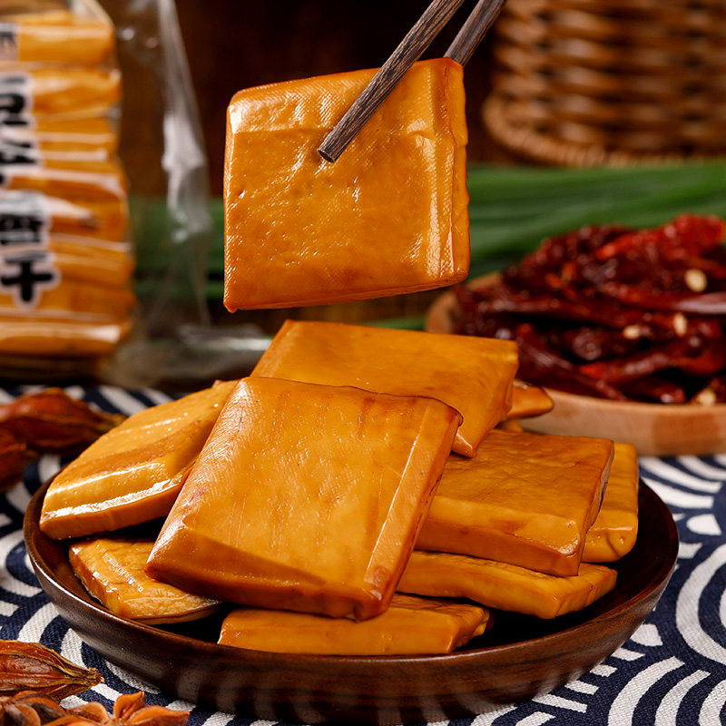 香干豆腐干手工炒菜用豆制品豆干好吃营养有爆炒红烧多种做法