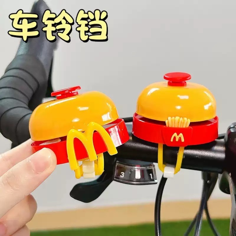 儿童滑板车铃铛通用超响可爱卡通高颜值成人山地车公路车手拍车铃