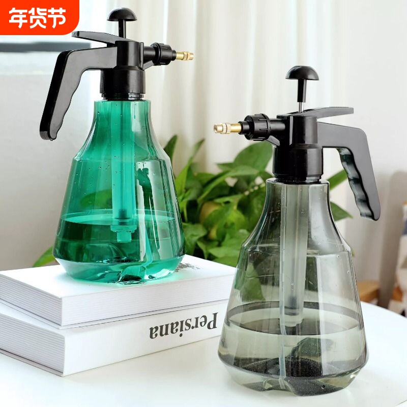 捷安玺气压式喷壶家用高压喷雾洒水壶园艺浇花大容量