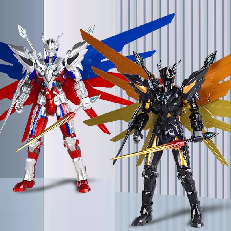 机动黄金闪耀赛罗装甲迪迦奥特的机甲手办终极塞罗可动人偶玩具男