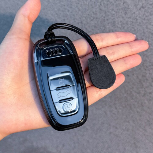 奥迪透明钥匙套A6L汽车扣