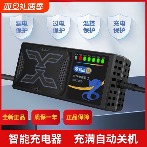 电动车电瓶充电器48V12AH60V20AH72V适用爱玛雅迪台铃小刀铅酸