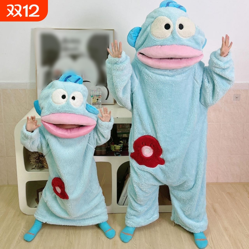 珊瑚绒连体睡衣裙睡袋秋冬搞怪