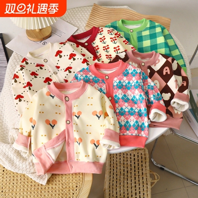 2025秋冬新款儿童百搭针织外套