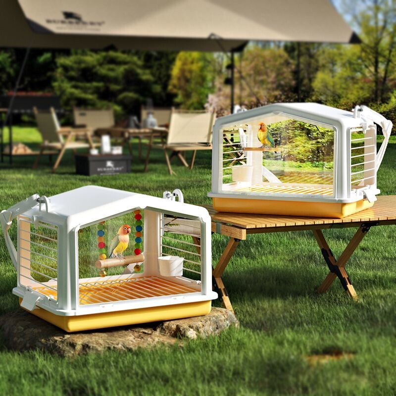 鸟笼鹦鹉笼外出笼玄凤虎皮户外专用便携鸟包牡丹小太阳外带鸟笼子