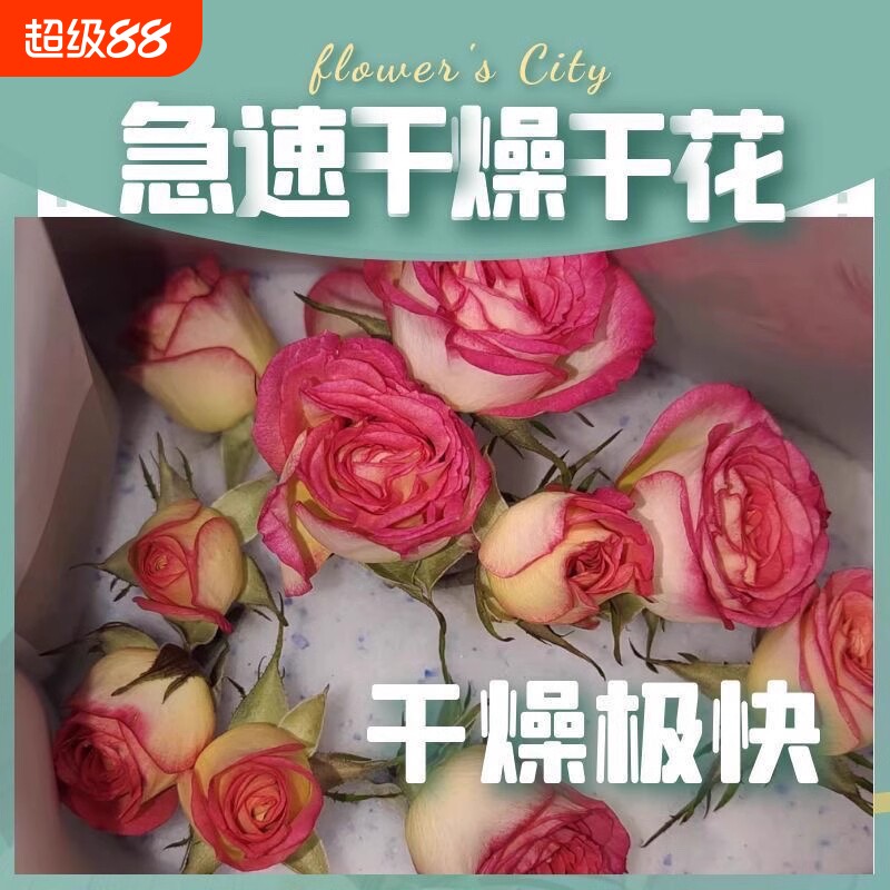 鲜花干燥剂大包永生花制作DIY标本长久玫瑰可微波循环使用