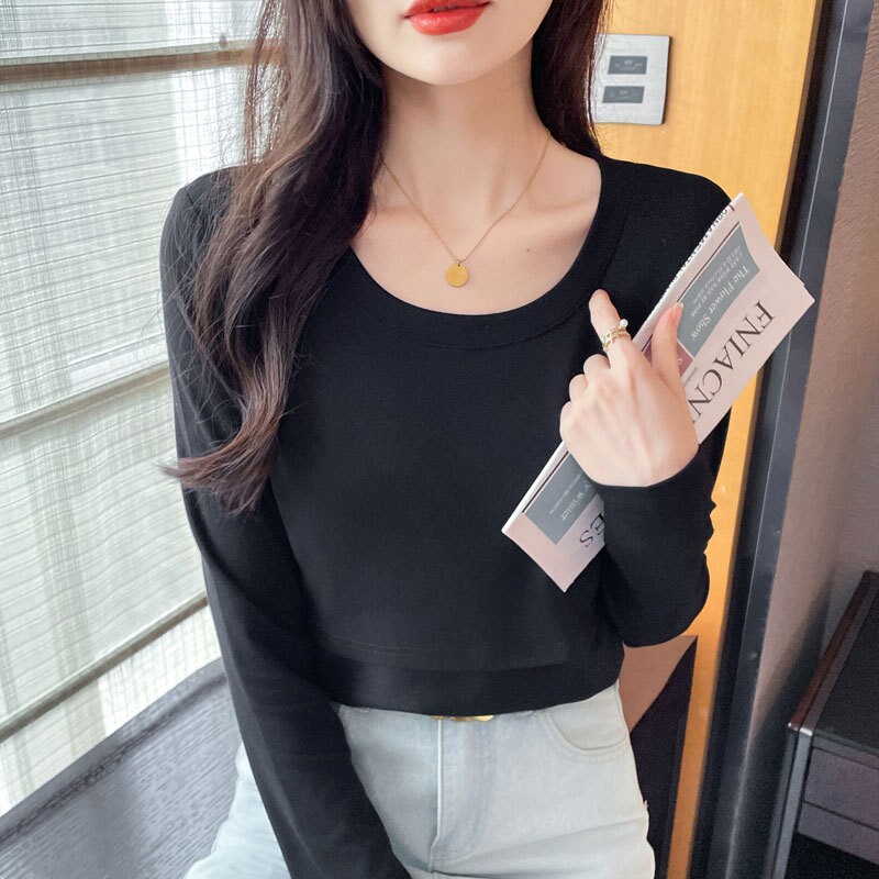 潮妈外出哺乳衣春秋纯棉t恤上衣月子期长袖显瘦新款喂奶打底衫潮