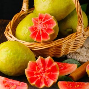 红心芭乐软糯番石榴新鲜水果5斤 低糖冰淇淋酸香甜籽胭脂红鸡屎果