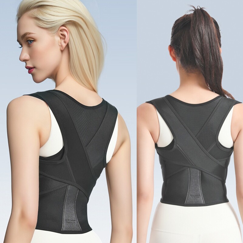 直角开肩带驼背矫正矫姿带男女士成人儿童驼背矫正器背部美背神器