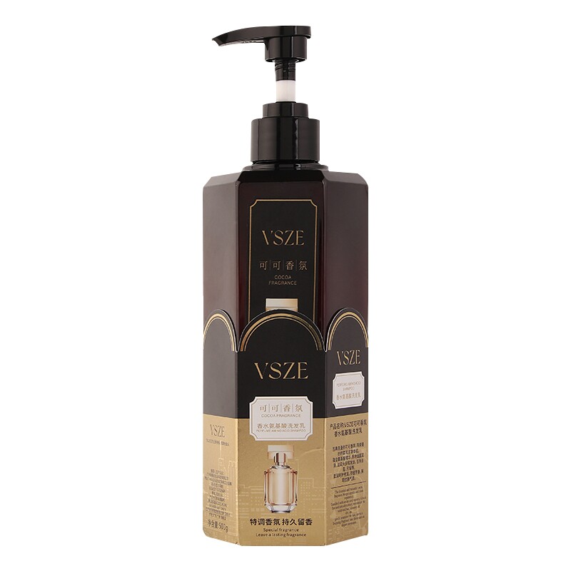 VSZE可可香氛氨基酸洗发乳洗发水500g×1瓶