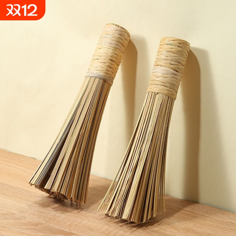 厨房清洁竹刷子洗锅刷不粘锅帚刷