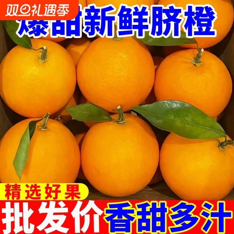 现摘当季正宗江西赣南脐橙橙子产地直发新鲜水果10斤批发果园采摘