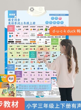 220高频词挂图墙贴英语单词卡SightWords幼儿园英文启蒙儿童教具