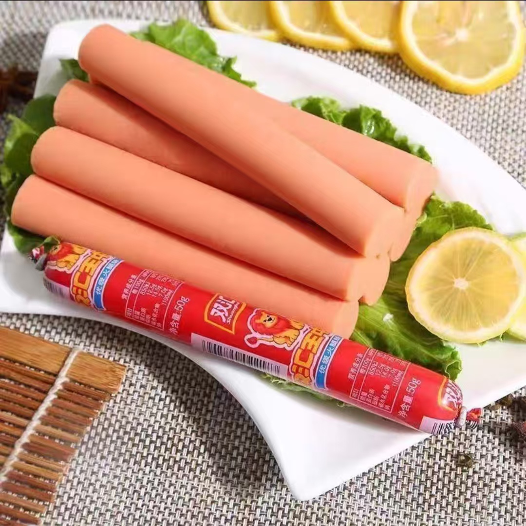双汇王中王火腿肠煎烤肠泡面炒饭早餐好搭档休闲户外便携零食