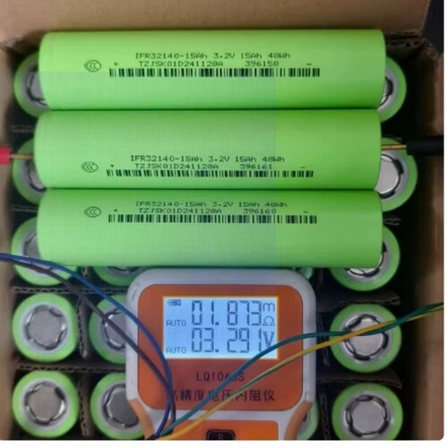 佳仕凯32140原厂A品足容3.2V15安磷酸铁锂动力电池户外太阳储能车