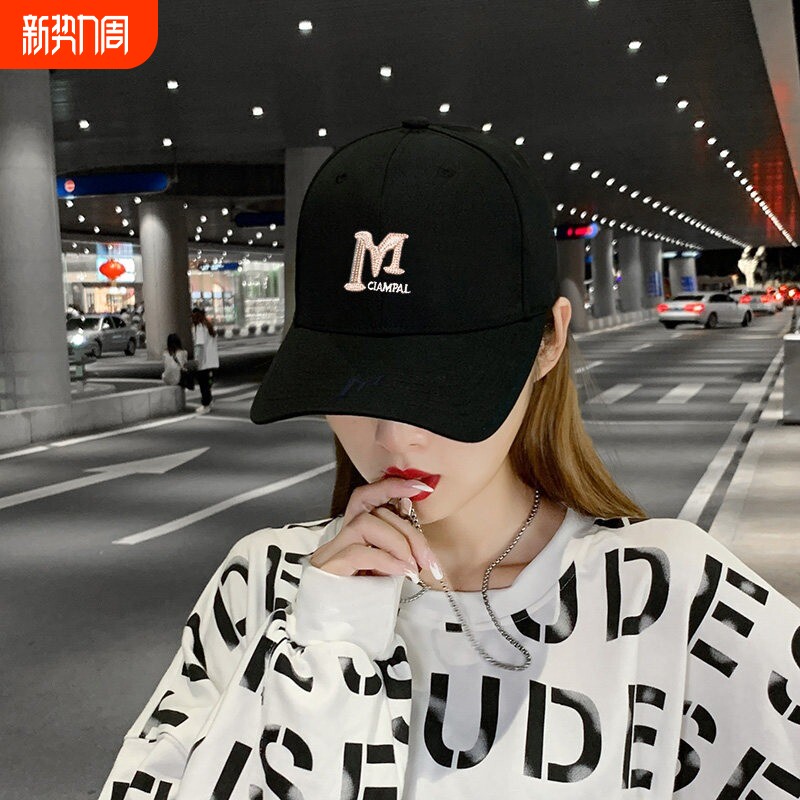 2026春夏新款鸭舌帽大头围帽子显脸小棒球帽遮阳韩版男女同款帽子