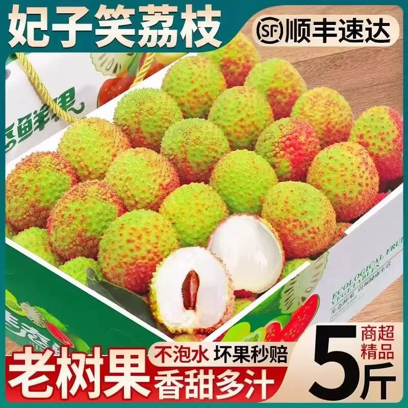 海南妃子笑荔枝新鲜水果当季现摘