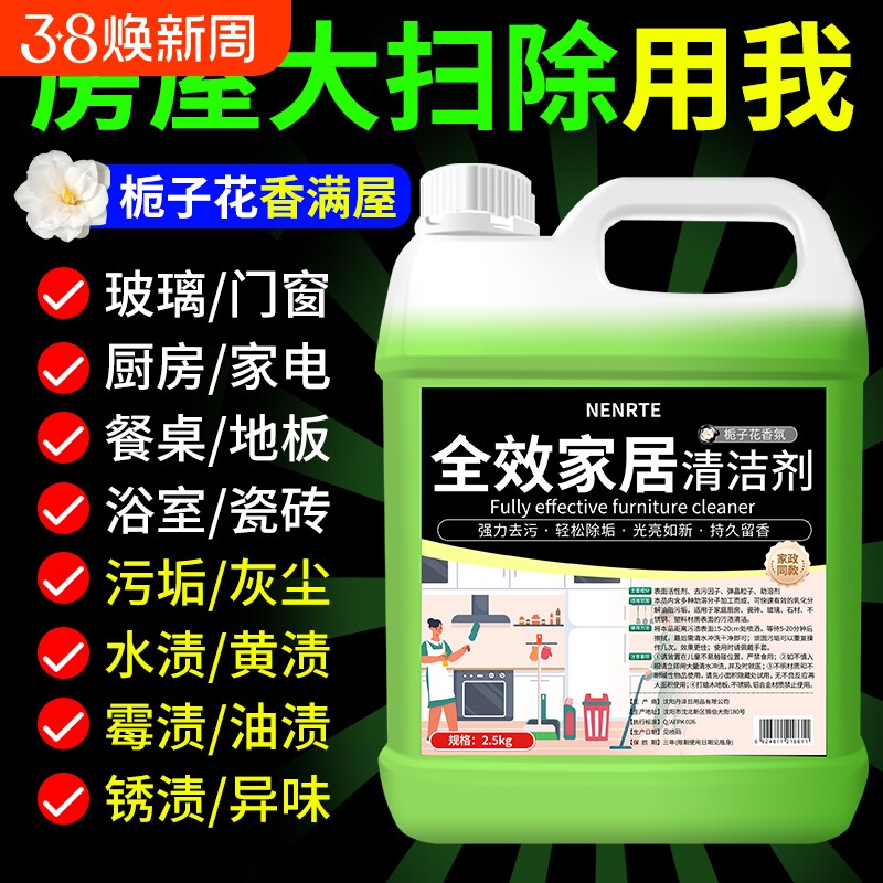 多功能泡沫清洗剂强力去污家政保洁专用大扫除清洁神器家用工具