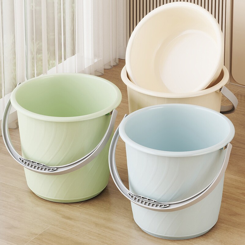 水桶家用塑料储水桶手提小圆桶大号加厚耐用学生宿舍水瓢盆洗澡桶