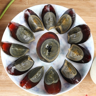 九只鸭松花皮蛋65 20枚无铅溏沙糖流心大鸭蛋变蛋整箱工艺 70g