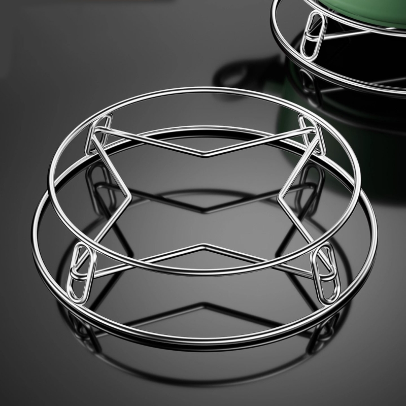 【一架多用】不锈钢隔热锅垫架