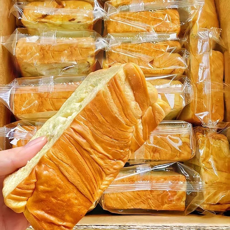 牛乳厚切吐司面包网红爆款代餐早餐零食品小吃休闲营养美食好吃