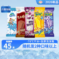 伊利冰工厂蜜桃奶提子克力棒45支