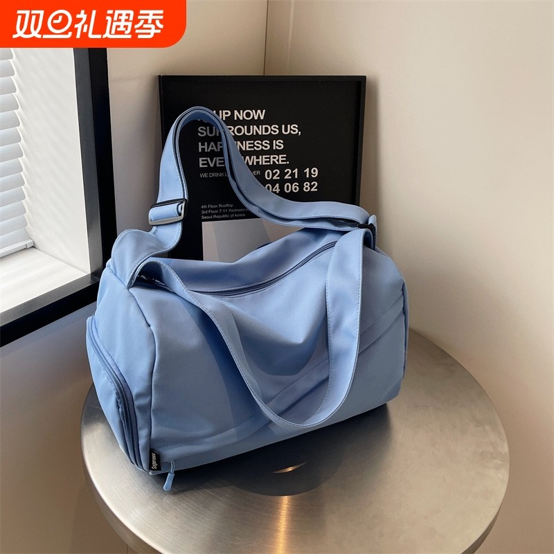 旅行包大容量女轻便短途游干湿分离可套行李袋收纳待产包运动健身