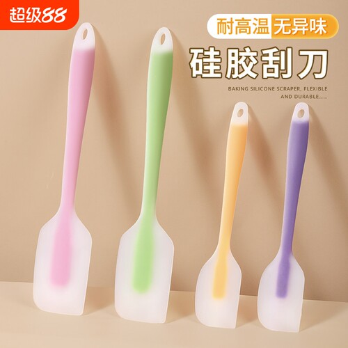 食品级一体式硅胶刮刀耐