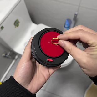 奶茶盖戒指盒创意翻转表白首饰盒情人节仪式感惊喜小礼物送女朋友