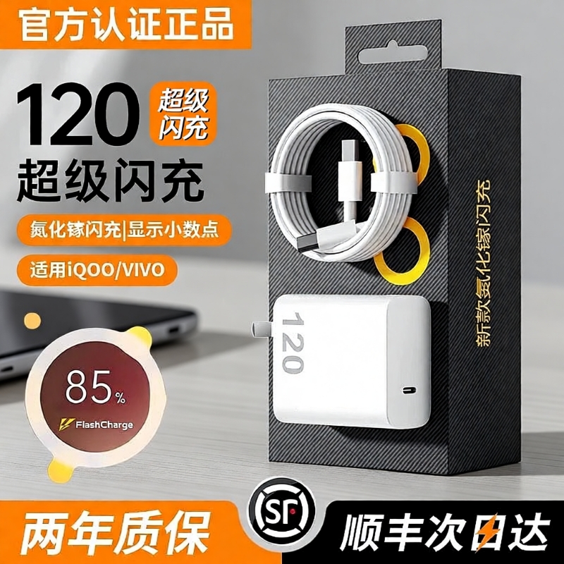 vivo官方充电套装120W|千人加购