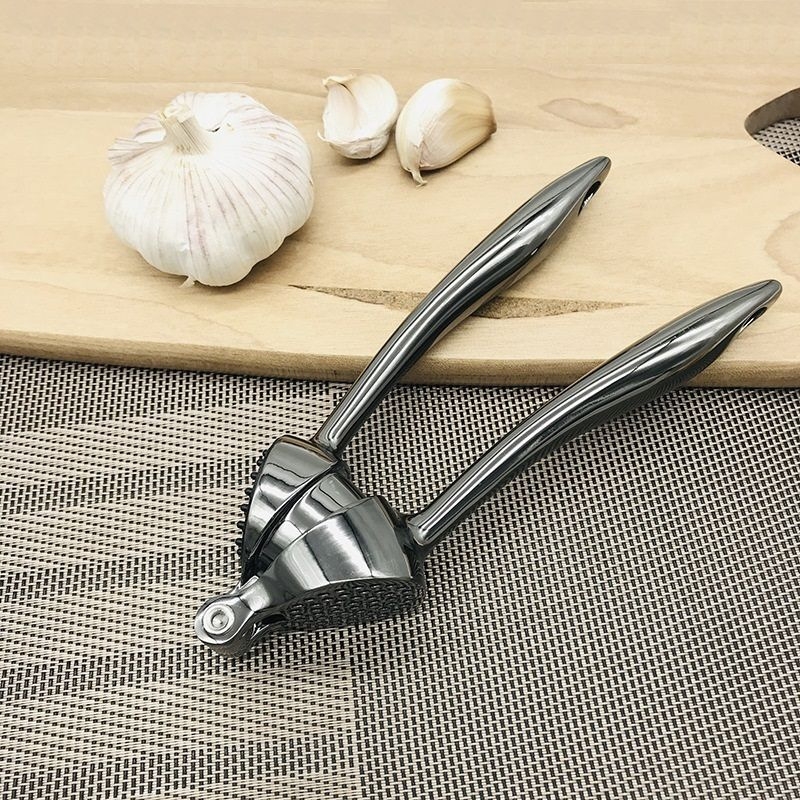 锌合金手动压蒜器蒜泥器蒜切剁蒜末姜末捣蒜泥神器家用夹压捏蒜蓉