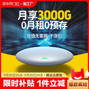 首月免费 2024新款 随身wifi无线wifi移动网络无限流量全国通用免插卡5g路由器wilf车载电脑家用宿舍办公