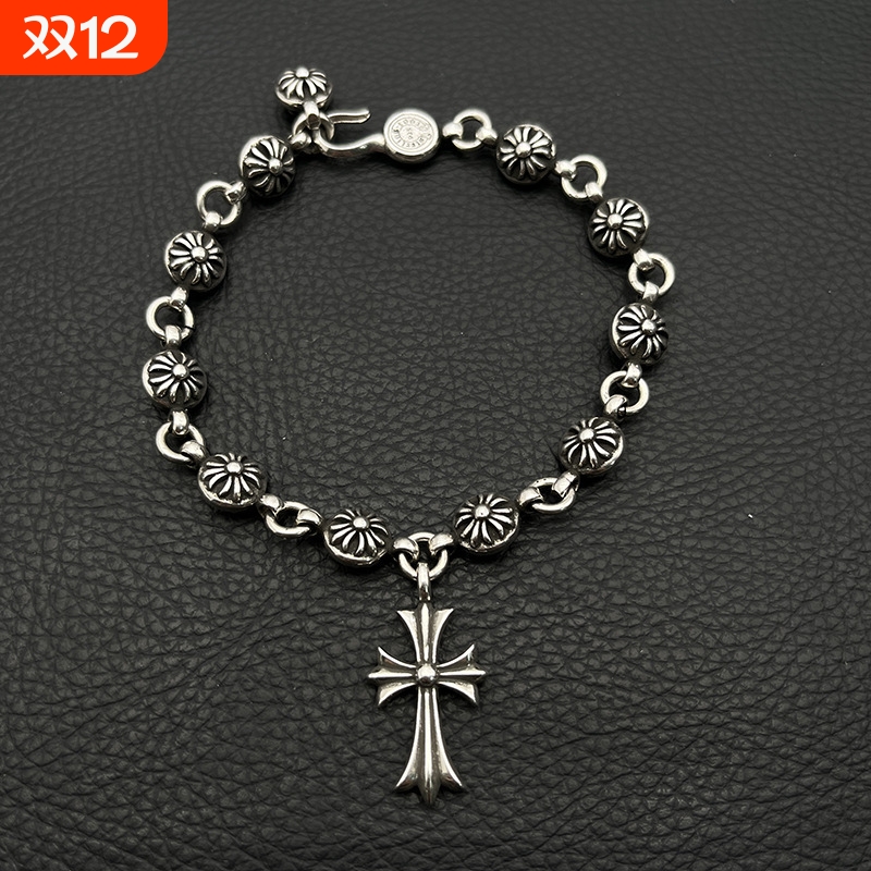 ODEK复古十字架手链男女男士中古重工经典vintage冷门夸张小众