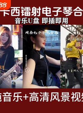 闽南浪漫电子琴音乐U盘纯音乐高音质车载优盘双电子琴MP34通用USB