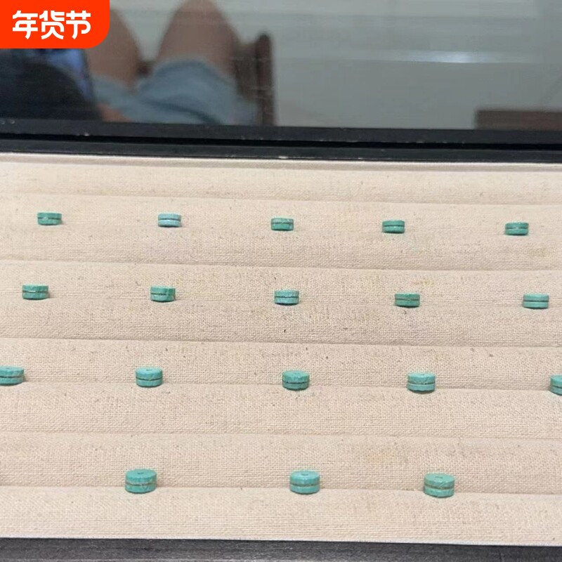 新款菱镁矿镶嵌搓金隔片文玩配件手工diy手串手链时尚饰品配饰